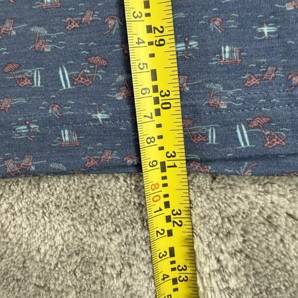 Peter Millar Seaside PGA National Resort Polo Shirt Men’s XL Blue Beach Print - Picture 5 of 8